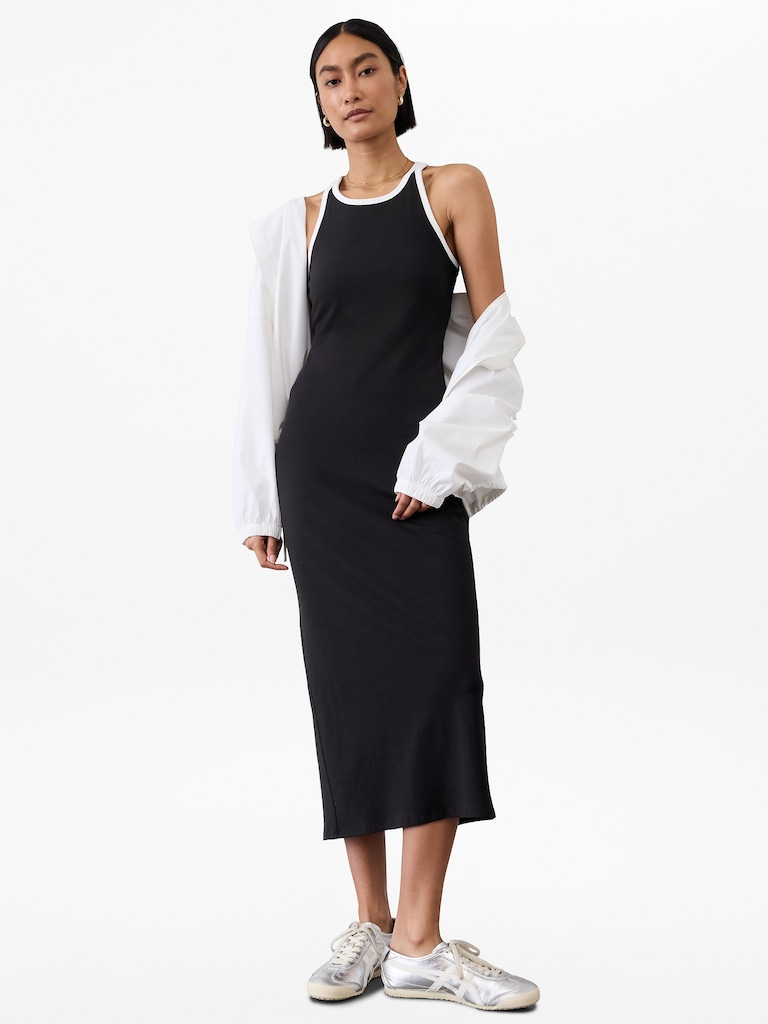 Signature Rib Maxi Dress