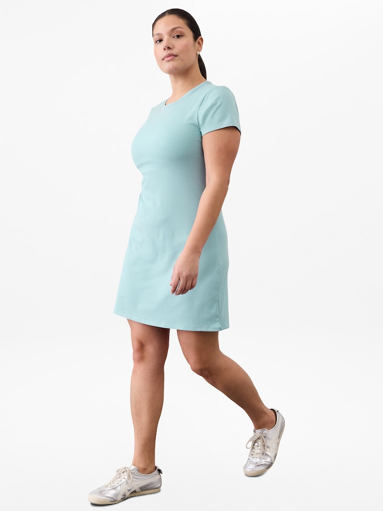 Signature Rib Tee Dress