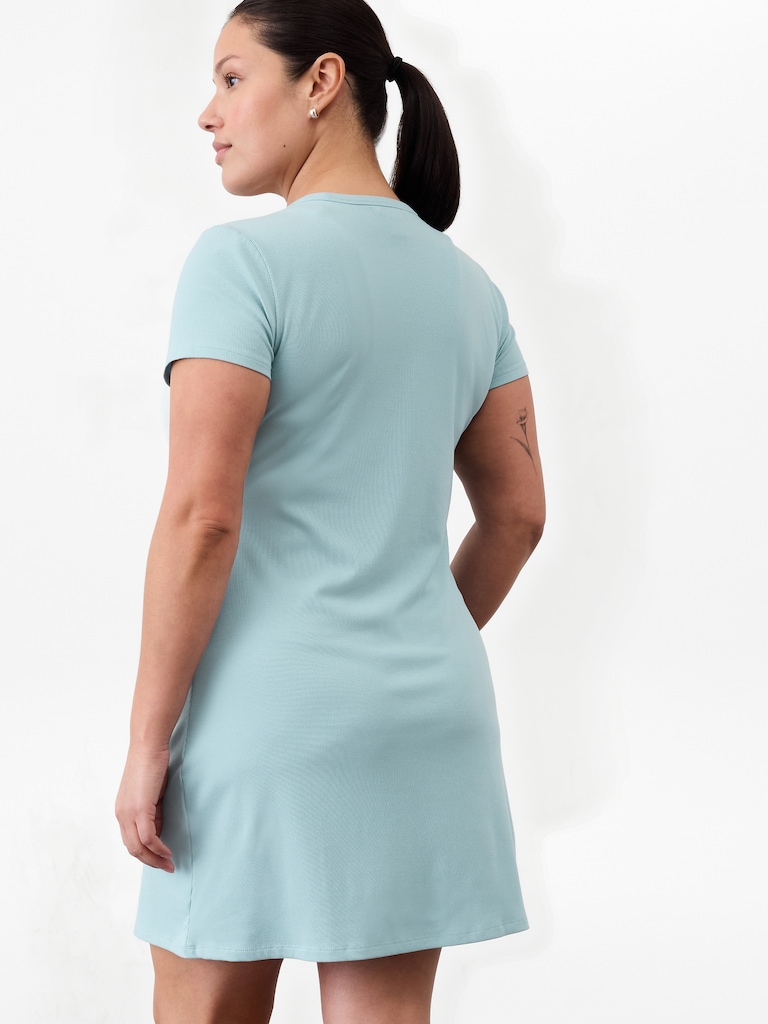 Signature Rib Tee Dress