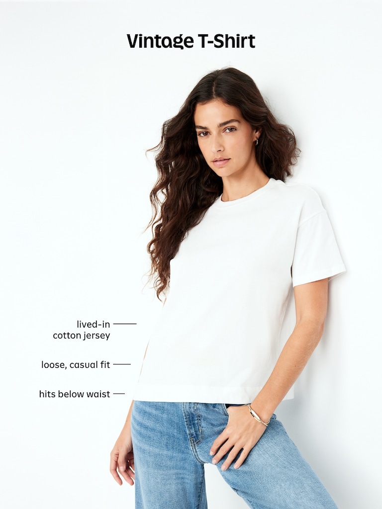 Vintage Crew-Neck T-Shirt