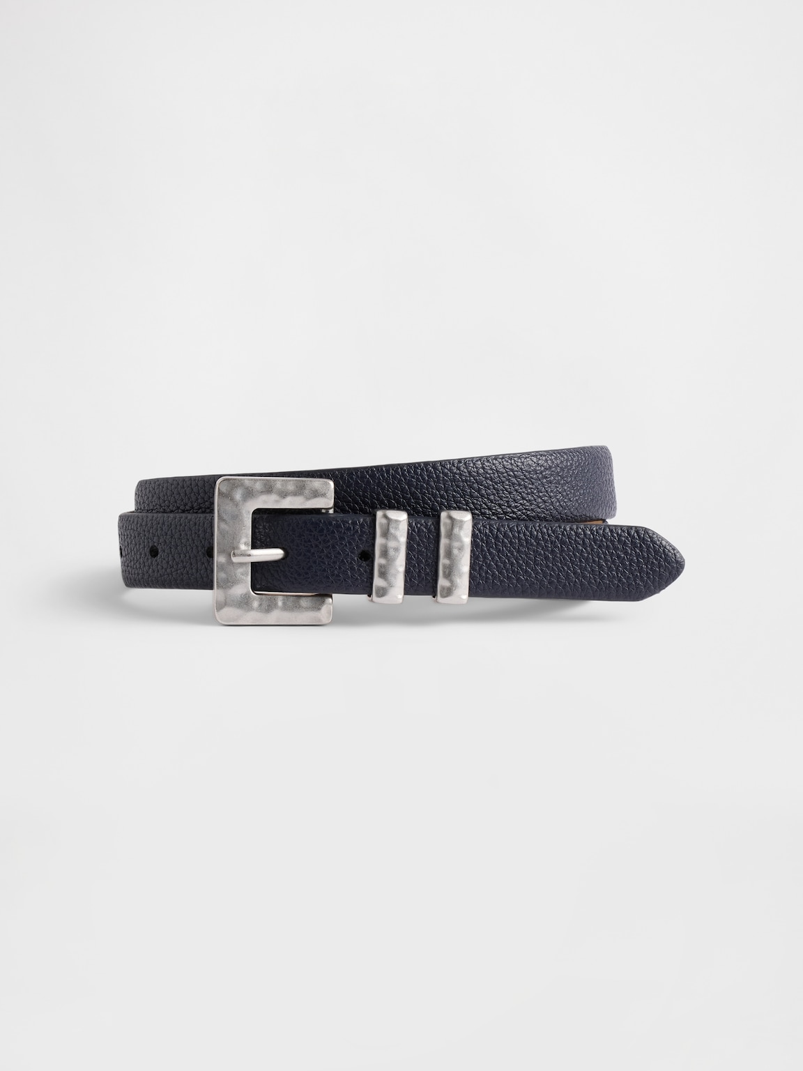 Vegan Pebble Leather Belt