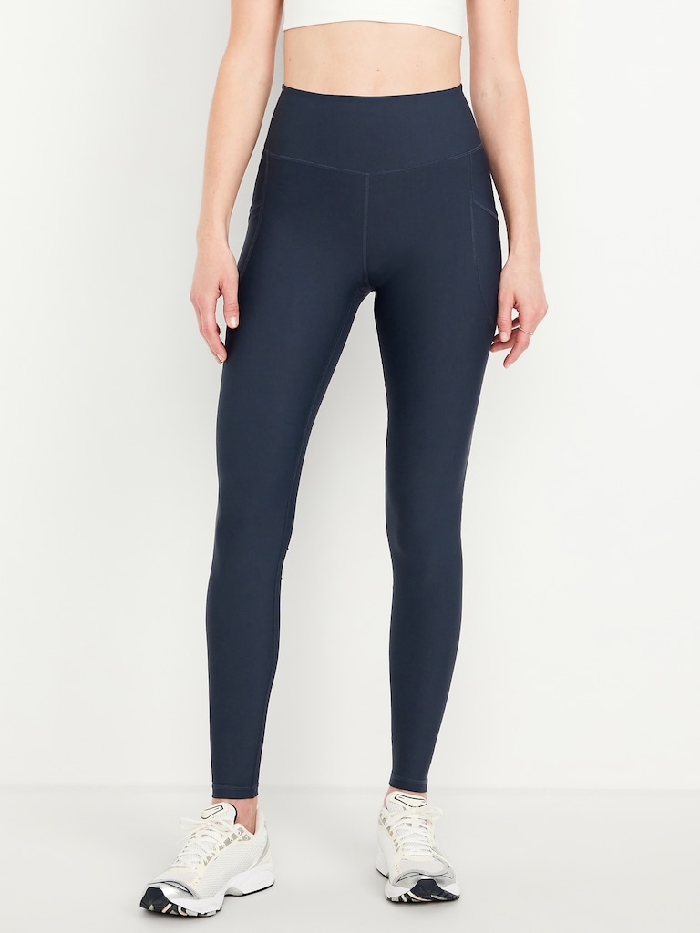 High-Waisted PowerSoft Full-Length Pocket Leggings 31"