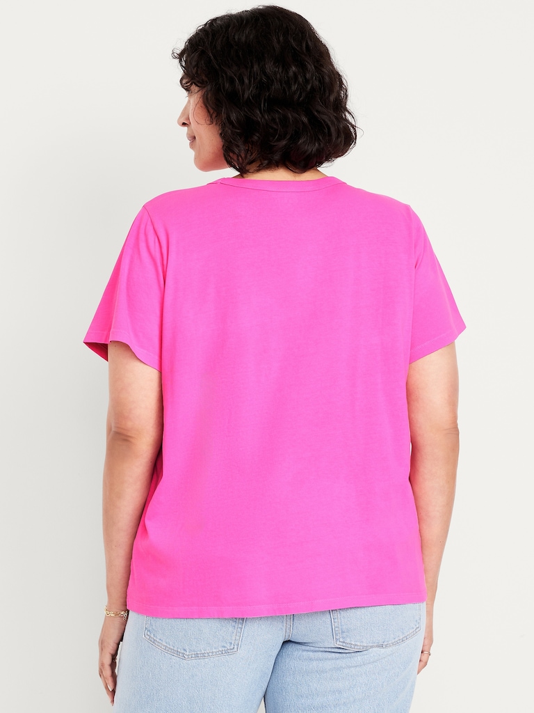 T-shirt passe-partout ras du cou