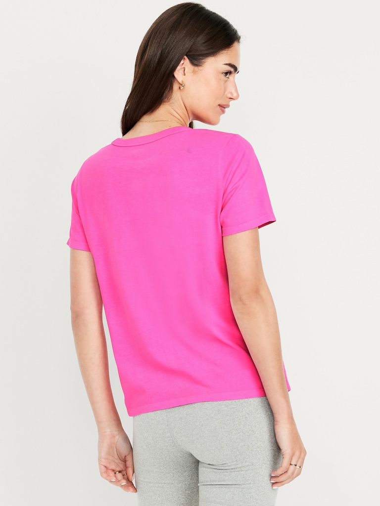 T-shirt passe-partout ras du cou