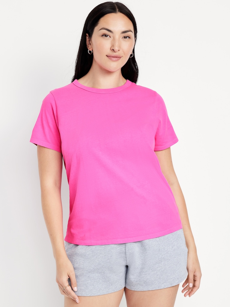T-shirt passe-partout ras du cou