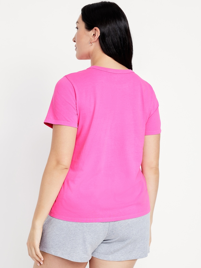 T-shirt passe-partout ras du cou