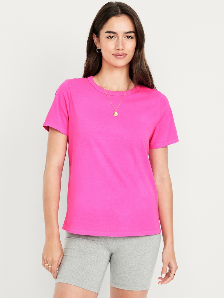 T-shirt passe-partout ras du cou