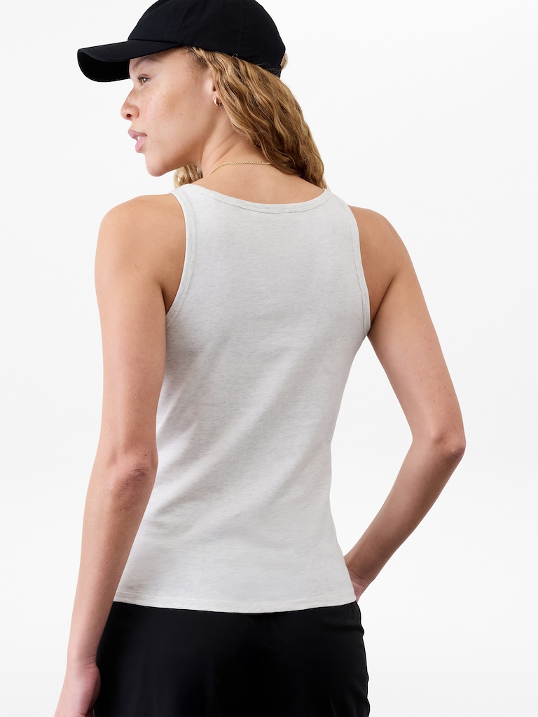 True Cotton Slim Tank