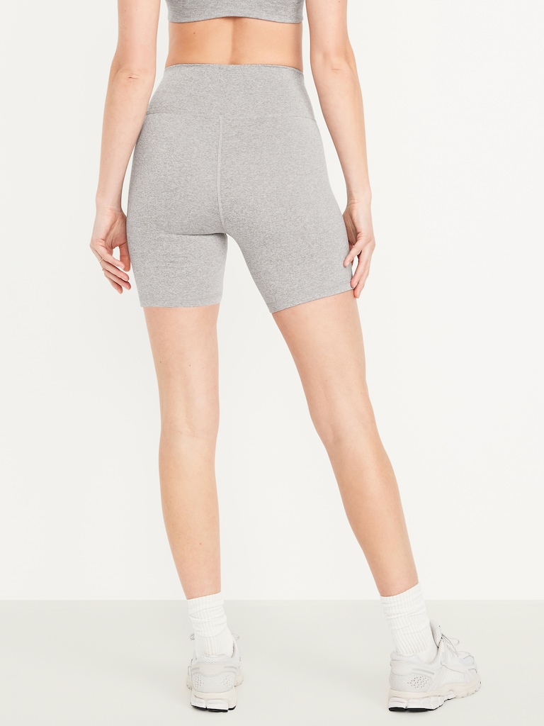 Extra High-Waisted CloudComfy Biker Shorts -- 6-inch inseam