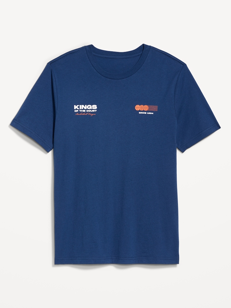 T-shirt ras du cou à imprimé