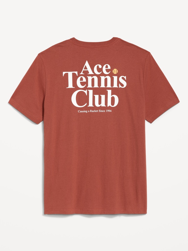 Crew-Neck Graphic T-Shirt
