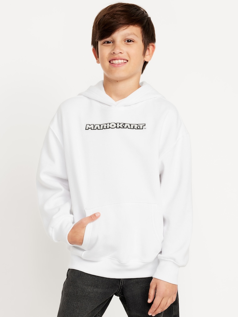 Mario Kart™ Oversized Gender-Neutral Pullover Hoodie for Kids