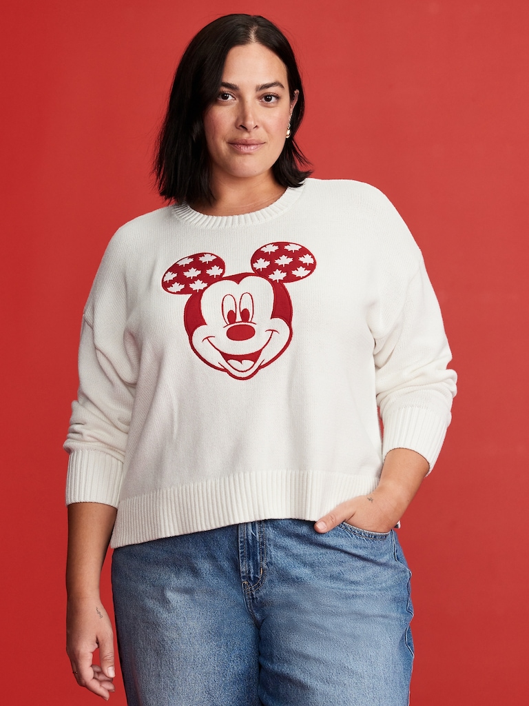 Old Navy x Disney© Mickey Mouse Flag Graphic Sweater