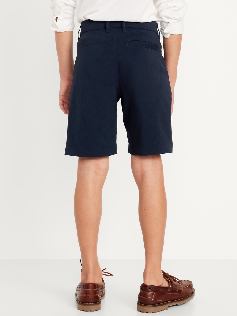 School Uniform Quick-Dry Tech Knee Length Shorts for Boys