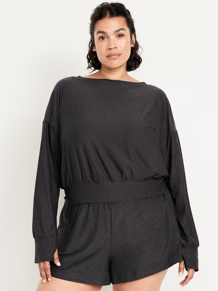 CloudMotion Boatneck Top