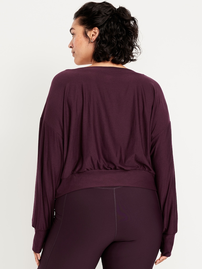 Haut à encolure bateau NuageSport