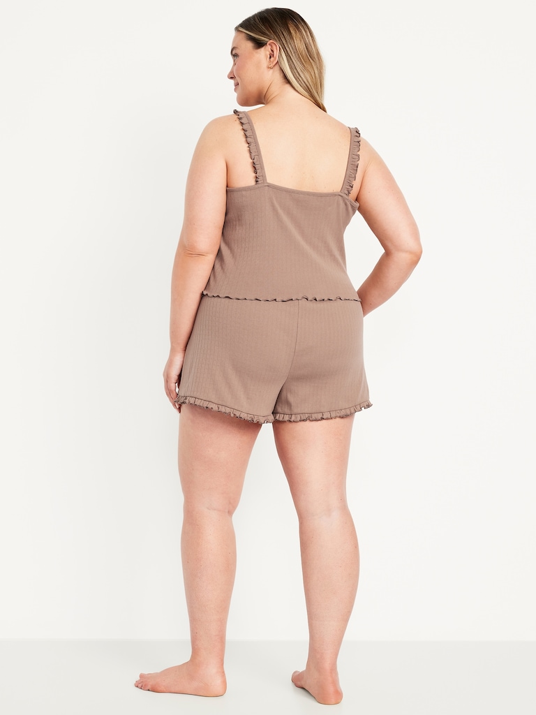 Pointelle Pajama Short Set