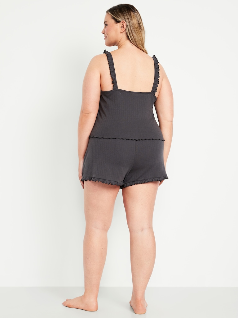 Pointelle Pajama Short Set