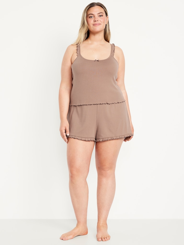 Pointelle Pajama Short Set