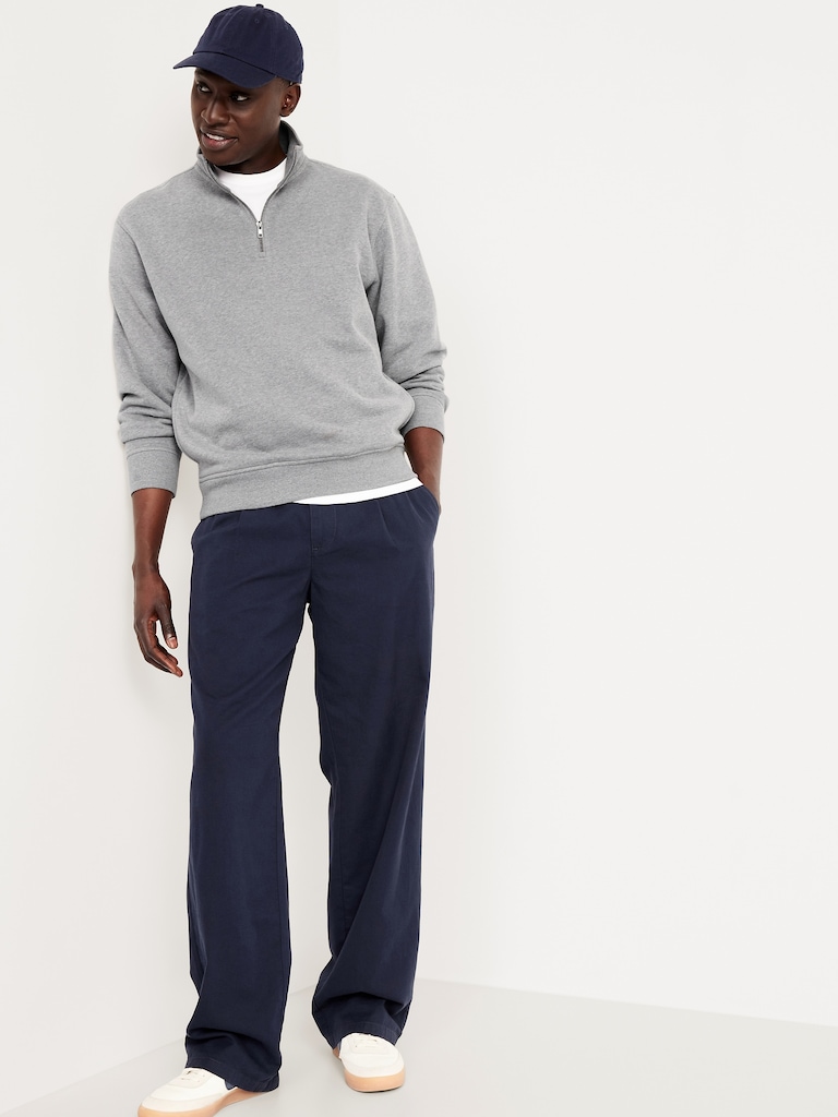 Oversized Rotation Fleece Quarter Zip