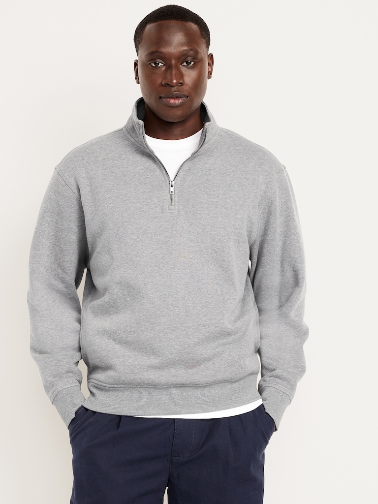 Oversized Rotation Fleece Quarter Zip