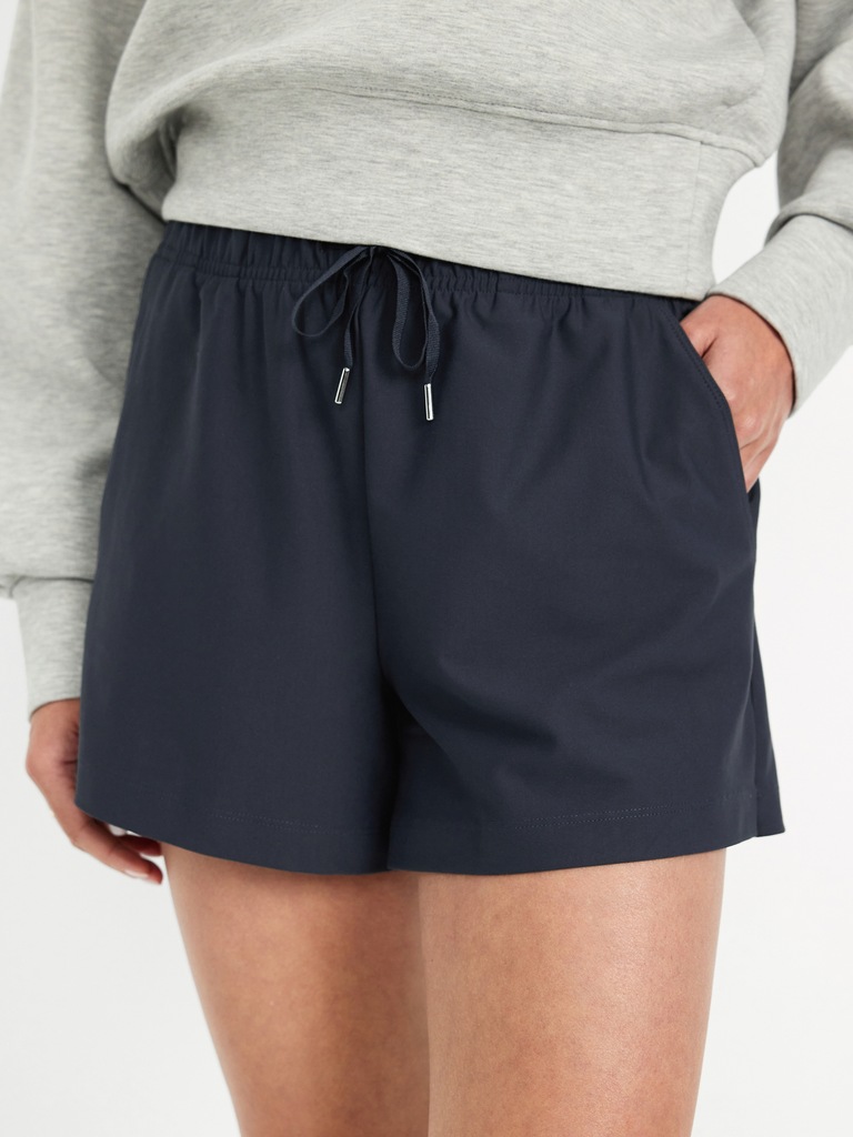 Short PowerSoft à taille haute, entrejambe de 9 cm