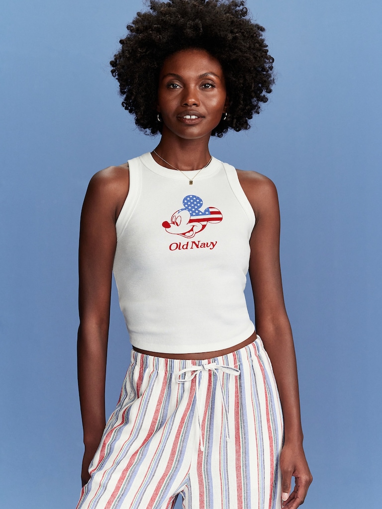 Old Navy x Disney© Mickey Mouse Logo-Graphic Snug Tank Top