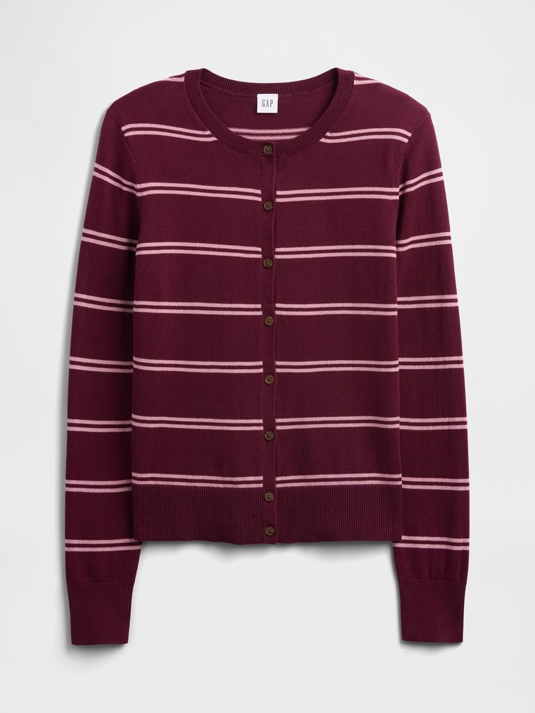 Crewneck Cardigan