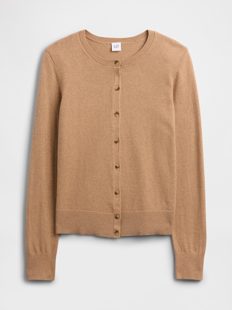 Crewneck Cardigan
