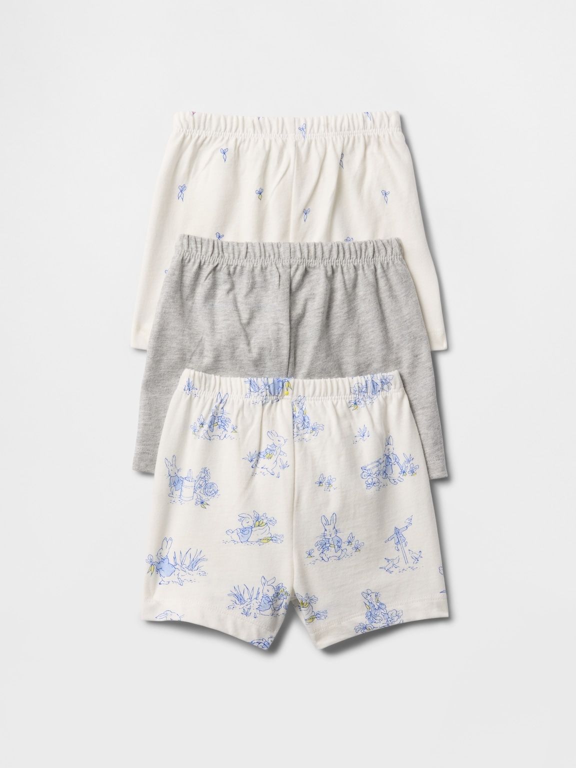 Baby Peter Rabbit™ First Favorites Organic Cotton Pull-On Shorts (3-Pack)