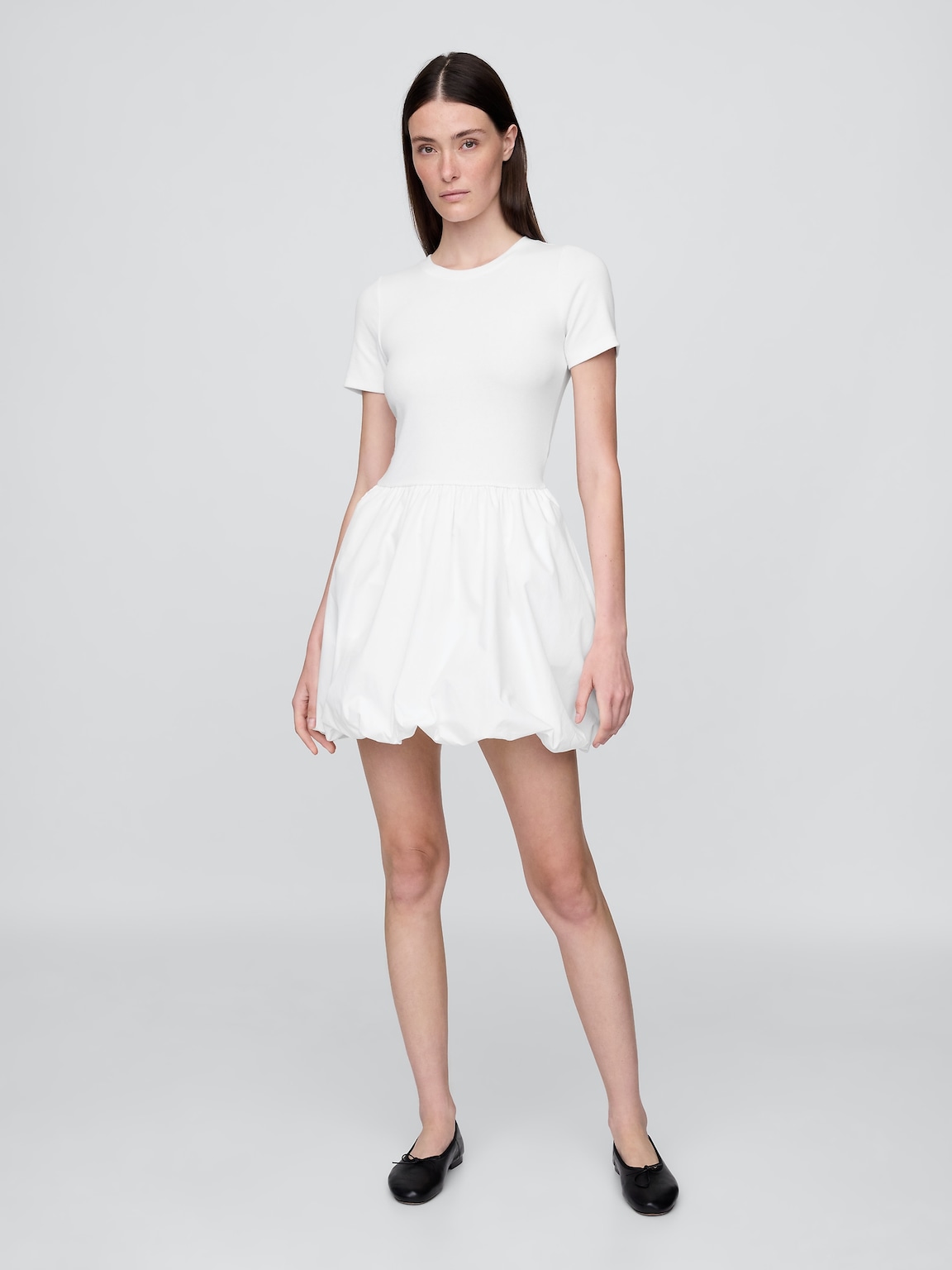 V-Neck Hardware One-Piece Swimsuit