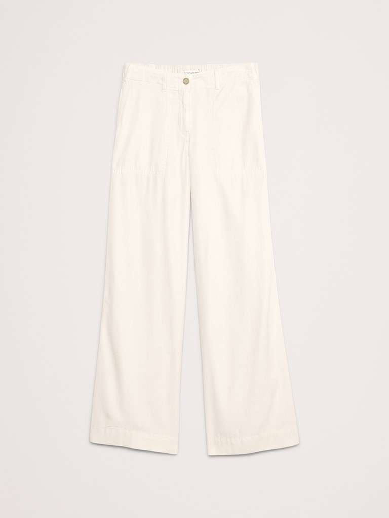 Super-Soft Soma Mid-Rise Wide-Leg Pant