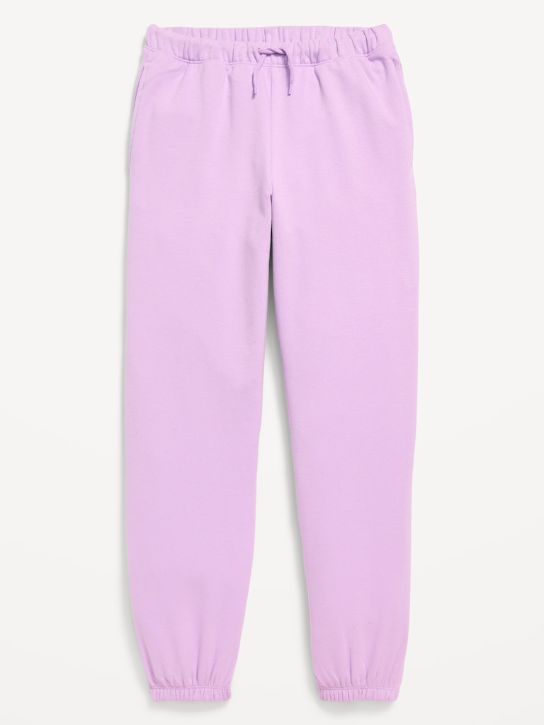 Favorite Fleece High-Waisted Jogger Sweatpants for Girls