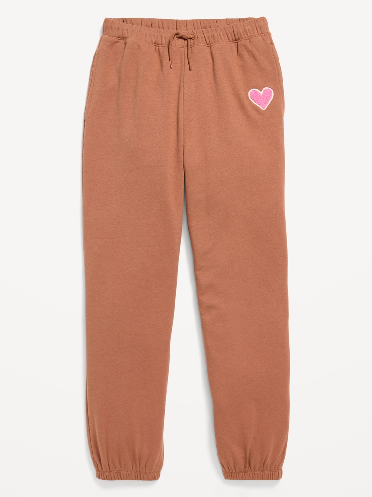 Pantalon de jogging rétro à taille haute pour Fille