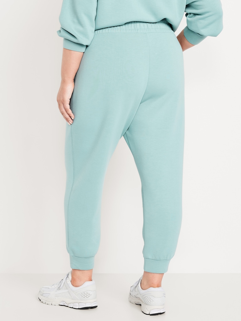 High-Waisted Bounce Fleece Jogger Sweatpants