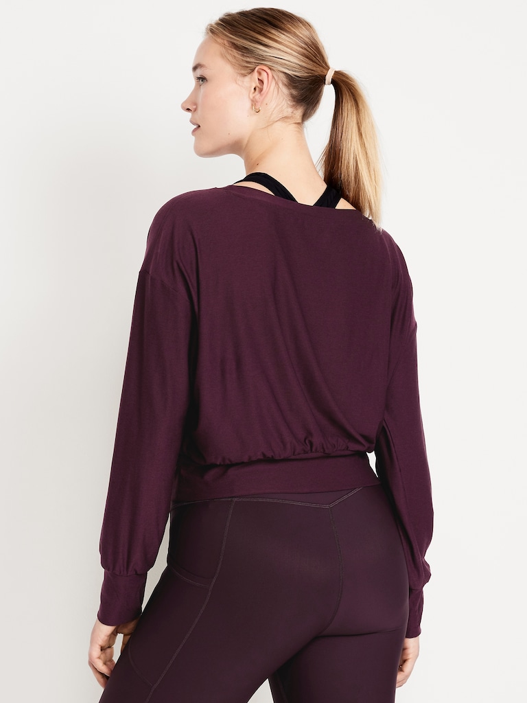 Haut à encolure bateau NuageSport