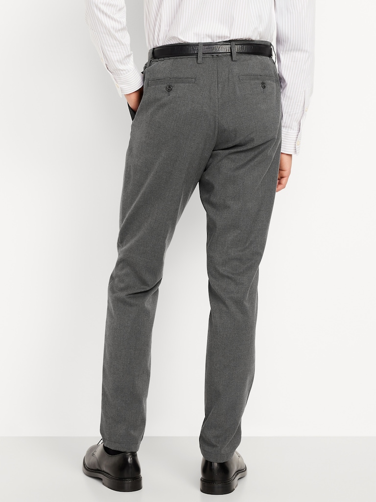 Athletic-Fit Twill Dress Pants