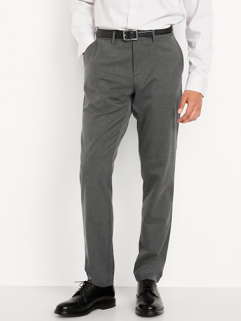 slim fit dress slacks Classic Fit Solid Stretch Suit Pant – Perry Ellis main image 0