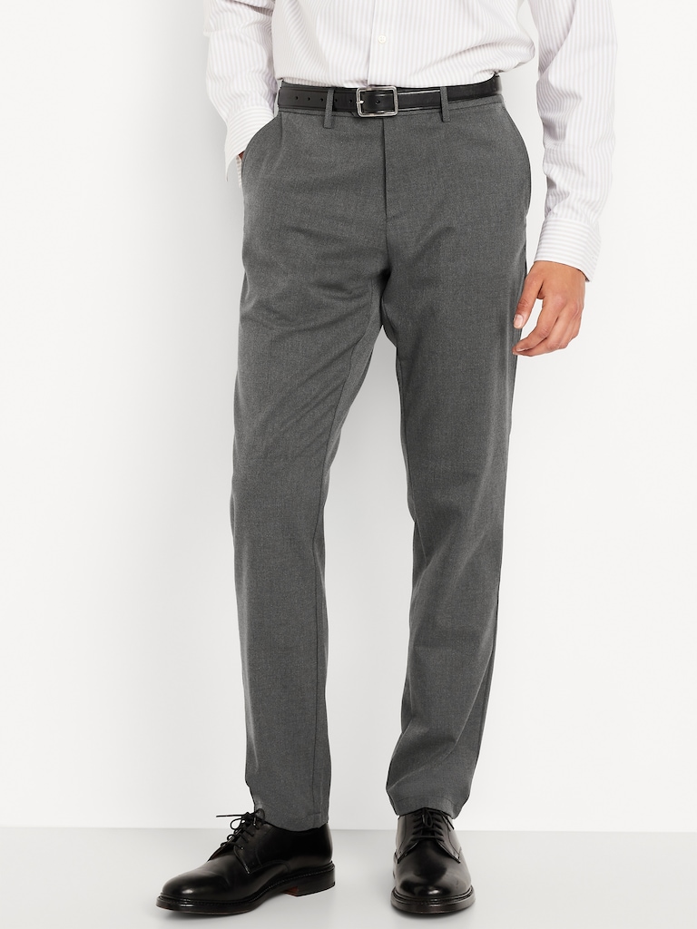 Athletic-Fit Twill Dress Pants