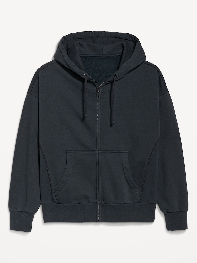Oversized Heavyweight Zip Hoodie