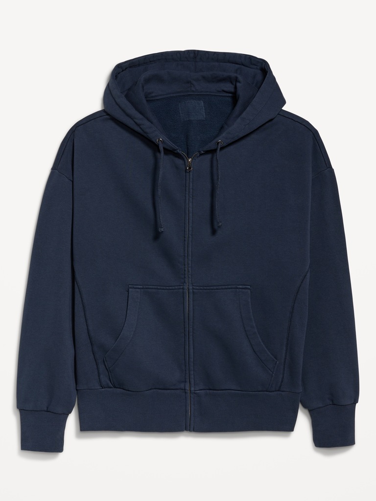 Oversized Heavyweight Zip Hoodie