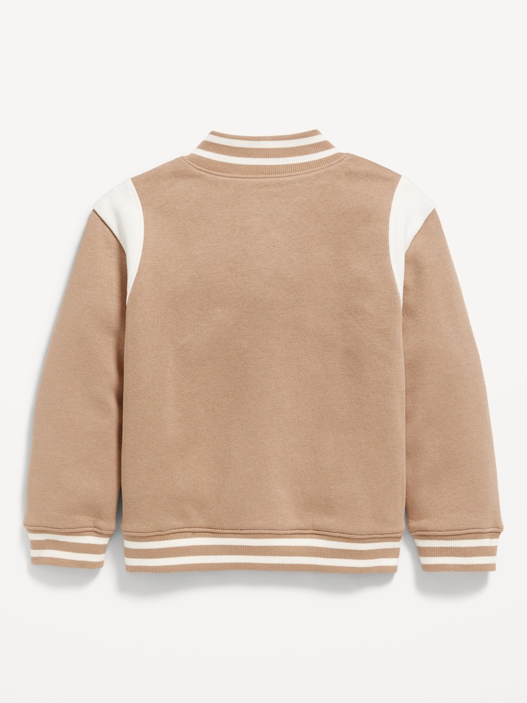 Fleece Bomber Jacket for Toddler Boys