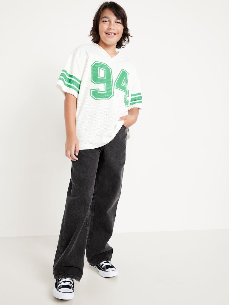 Baggy Non-Stretch Jeans for Boys