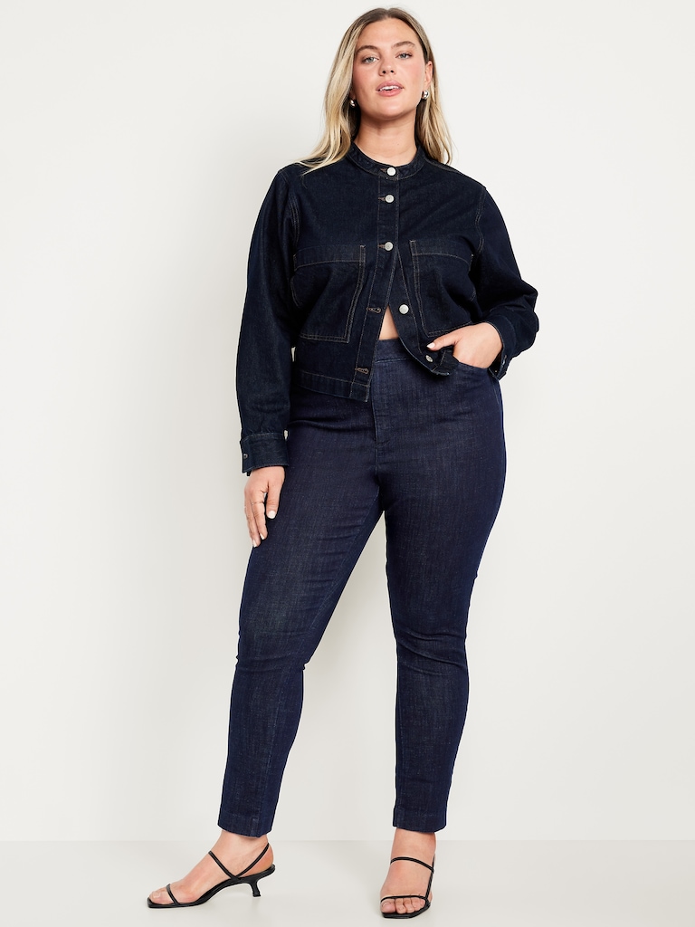 High-Waisted Pixie Skinny Ankle Pants