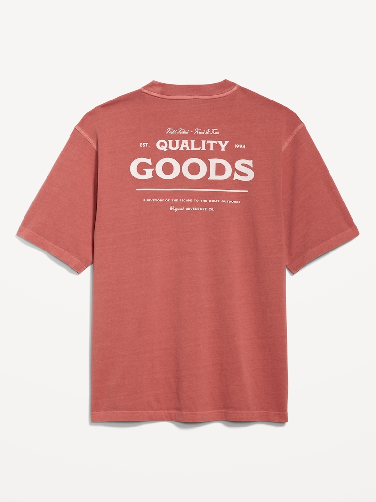 Heavyweight Crew-Neck Graphic T-Shirt