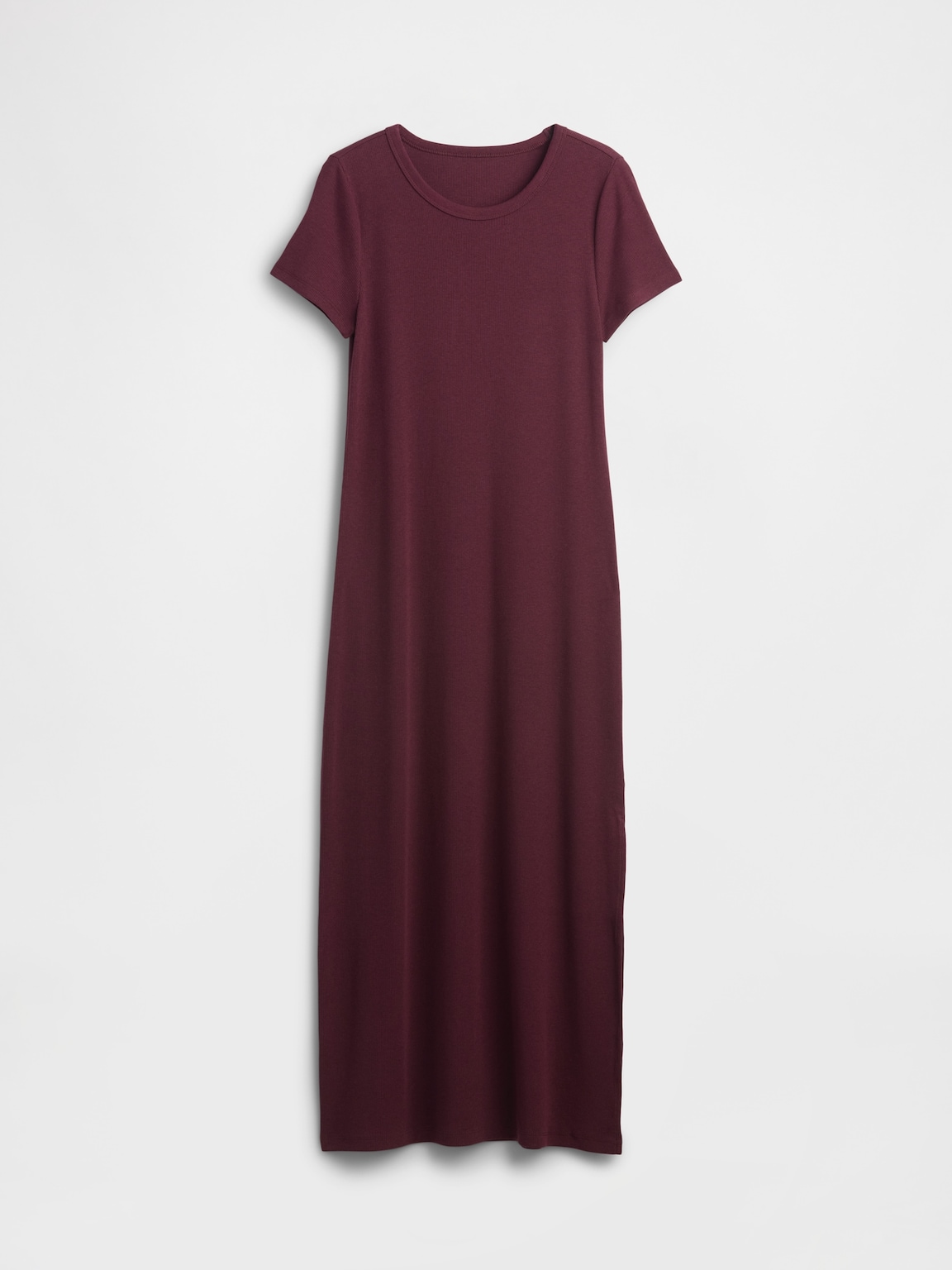 Modern Rib Maxi T-Shirt Dress