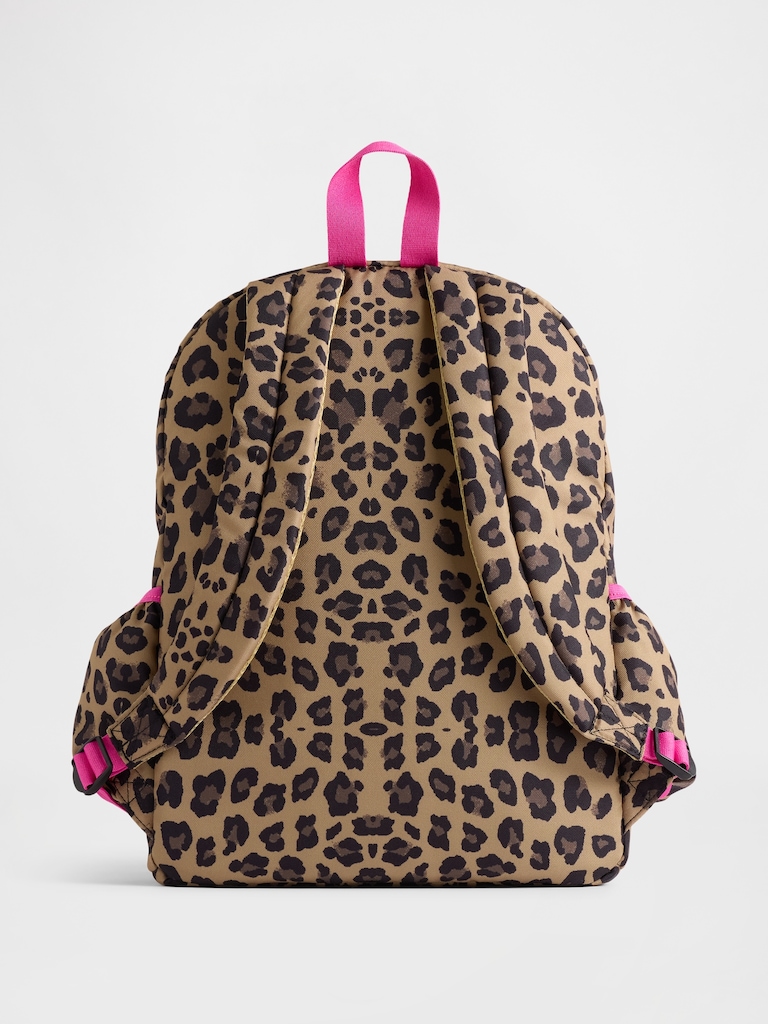 Kids Leopard Backpack
