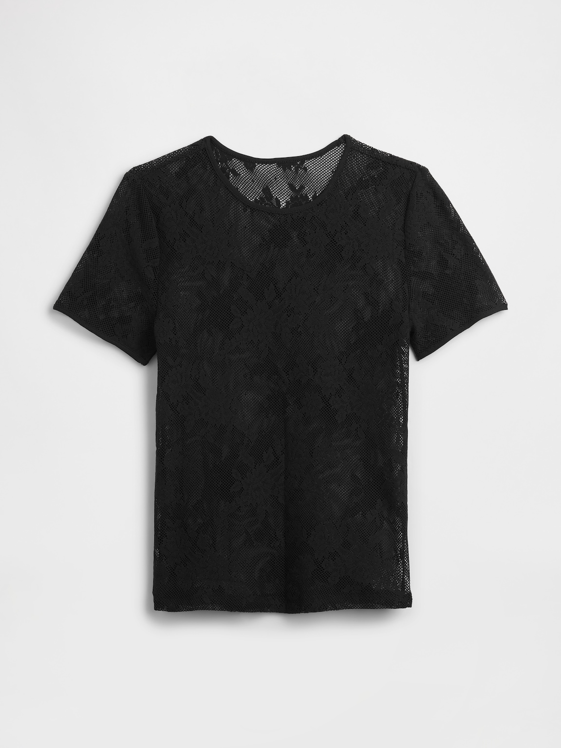 Floral Lace Mesh Top