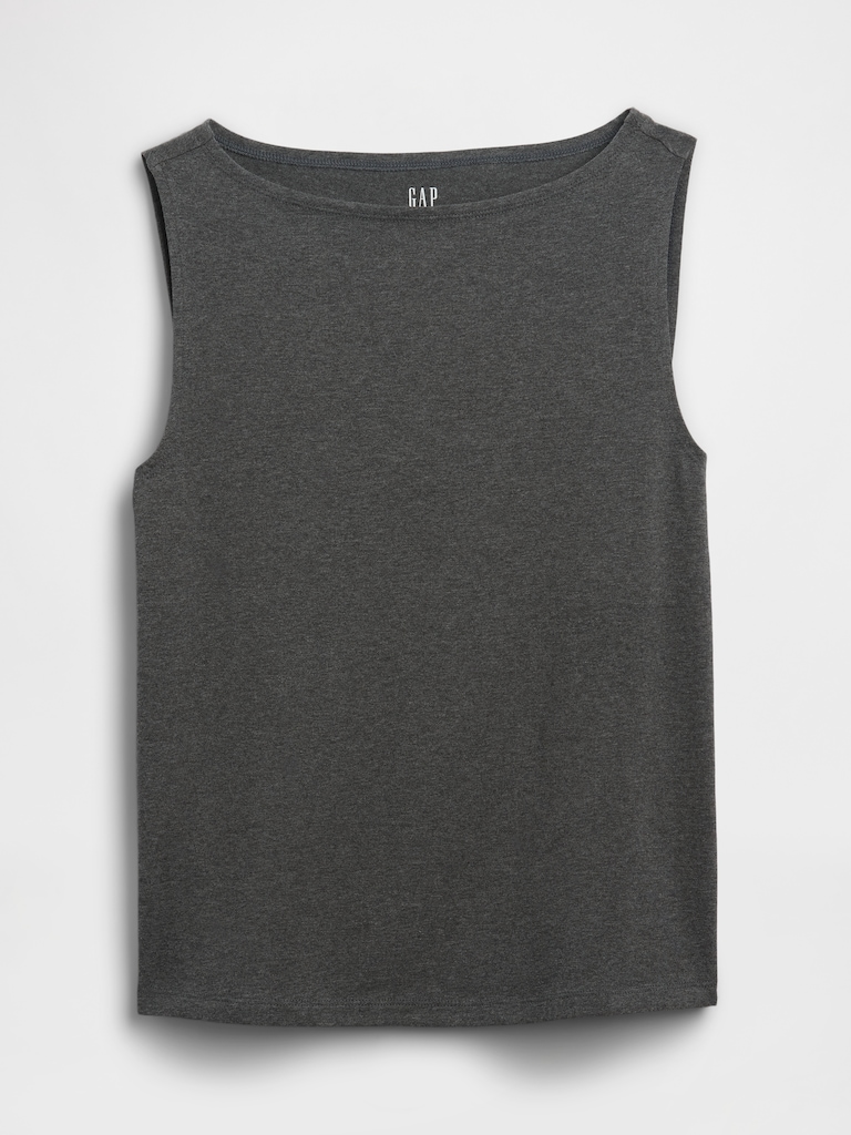 Boatneck Tank Top
