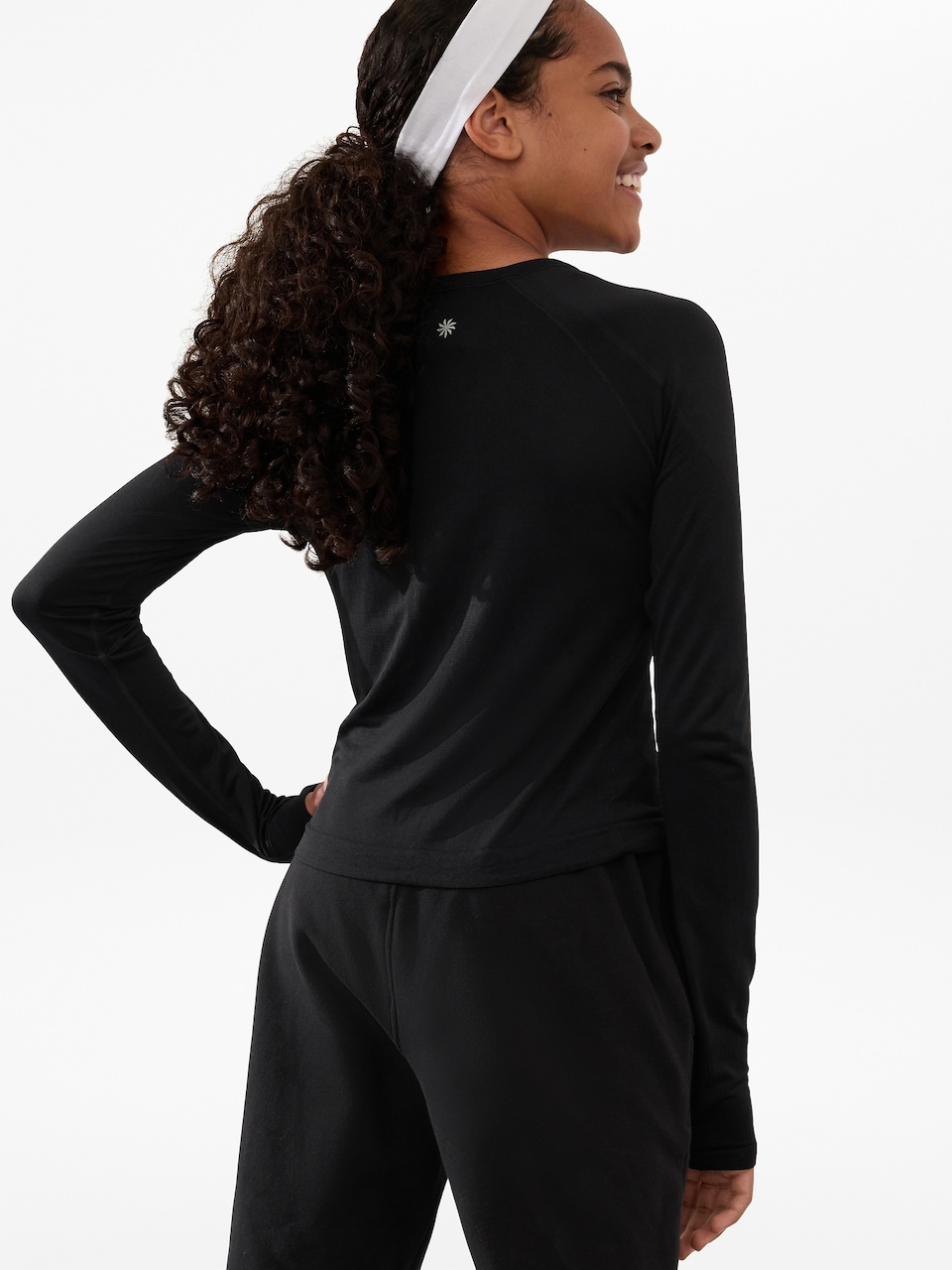 Athleta Girl Power Up Sport Length Top